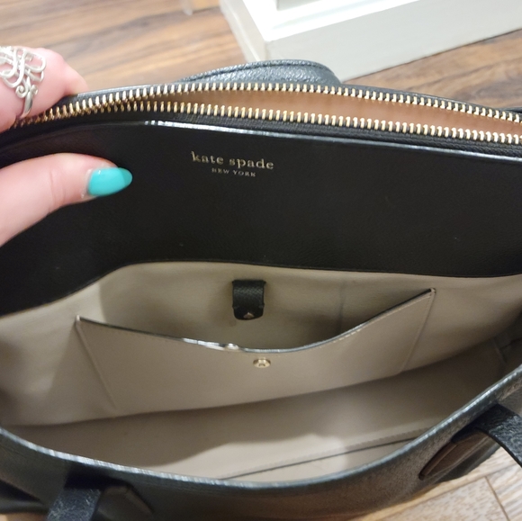 Michael Kors authentic Hamilton Traveler large leather zip satchel - Picture 2 of 5